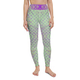 Honeycomb Hurdle Texture Yoga Leggings